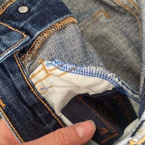 Citizens of Humanity Vintage Y2K Low Rise Mid Blue Tapered Jeans Size 25 - Picture 7 of 16